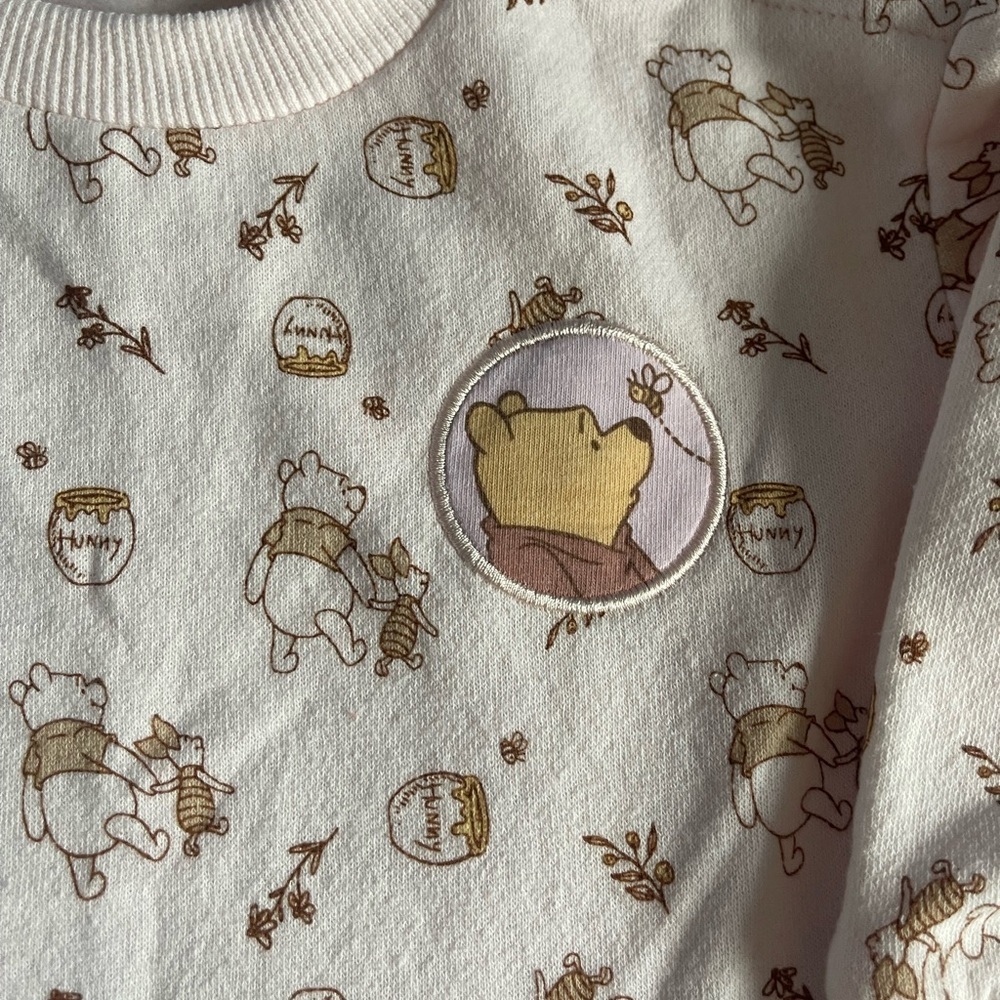 Disney Cream Sweatshirt with Bear Pattern - Picture 2 of 6